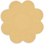 Jollein Badmat Antislip Sun Honey - Siliconen - voor douche of Bad