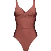 Beachlife Chocolate Shine overslag badpak