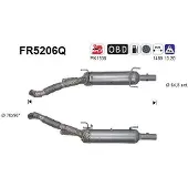 As FR5206Q Roetfilter (DPF)