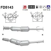 As FD5143 Roetfilter (DPF)