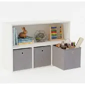 Vdd - Kast - Opbergkast - Vakkenkast - Opbergmeubel - Wit - Inclusief opbergers - Kinderkamer