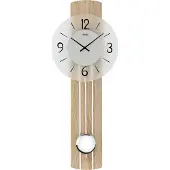 AMS quartz-wandklok, met quartz-uurwerk, afmetingen 23x60x7 cm, modelnummer 7274