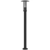 vidaXL Weglamp, zwart, 100 cm, roestvrij staal