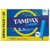 Tampax Tampons COMPAK tampon regular 38 u