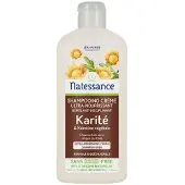 Natessance Shea Butter en plantaardige keratine crèmeshampoo 250 ml Shampoo
