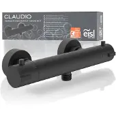 Eisl CLAUDIO Thermostatische Douchekraan - Mengkraan - Mat Zwart