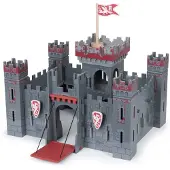 Papo - Medieval & Fantasy - Fantasy Castle - 60053 - Wooden playset for Figurines - Collectible - for Children - Suitable for Boys and Girls - from 3