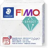 Staedtler effect - ovenhardende boetseerklei standaard blokje 57 g - wit graniet