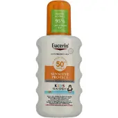 Eucerin Sun Sensitive Protect Spf50+ Kids Spray 200 ml Doseerspray