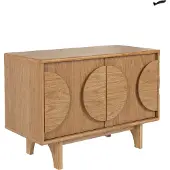 Zuiver Groove Dressoir - B 82 cm - Naturel Eiken