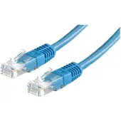 Value UTP-kabel, Cat.6, blauw, 0,5 meter