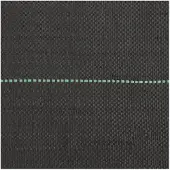 vidaXL Worteldoek 2x25 m polypropeen zwart