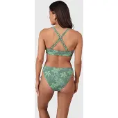 Brunotti Bikinibroekje Women Nolestina Leaf Bottom Two Tone Flower Juniper-Maat 38