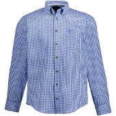 JP 1880 Klederdracht overhemd blauw / wit