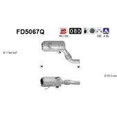 As FD5067Q Roetfilter (DPF)