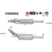 As FD5088Q Roetfilter (DPF)