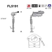 As FL5191 Roetfilter (DPF)