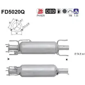 As FD5020Q Roetfilter (DPF)