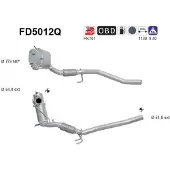 As FD5012Q Roetfilter (DPF)