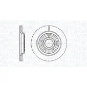 MAGNETI MARELLI 361302040456 Remschijf