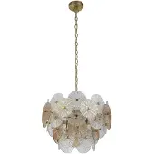 Searchlight Hanglamp Wagon Wheel koper brons