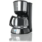 KOENIC (kcm 101024) - Koffiezetapparaat Met Glazen Karaf 125 L Zilver