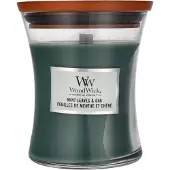 Woodwick Mint Leaves & Oak Medium Hourglass Candle 0