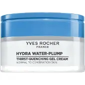 Yves Rocher Hydra Water-Plump Feuchtigkeitsspendendes Creme-Gel|Spendet Feuchtigkeit und erfrischt Gezichtscrème 50 ml