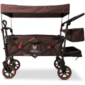 FUXTEC FUXLIFE strandkar FX-CTB800 van , zwart. Opvouwbare transportkar met:* Gevoerd interieur* Zonnedak* Offroad-wielen* Stabiel en inklapbaar* Zwart