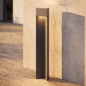 LUCANDE LED tuinpadverlichting - tuinlamp Kaholo, zwart, Aluminium, Modern, LED buitenlamp