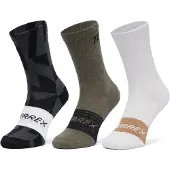 Adidas Sportsokken 'Multi 3 Pack' cappuccino / olijfgroen / zwart / wit gemêleerd