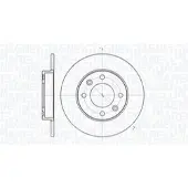 MAGNETI MARELLI 361302040111 Remschijf