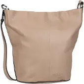 Liebeskind berlin Leren Schoudertas Hera Sheep Natural Hobo Bag Stone Taupe