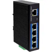 Logilink Professional NS200: Industriële Fast Ethernet switch, 5-poorts, onbeheerd