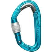 Edelrid Bulletproof Screw II Karabijnhaak, turquoise 2023 Karabijnhaken