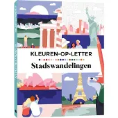 Uitgeverij MUS Kleurboek - Kleuren op letter - stadswandelingen