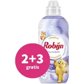 Robijn 2+3 Gratis: Wasverzachter Puur & Zacht 39 Wasbeurten 780 Ml