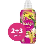 Robijn 2+3 Gratis: Wasverzachter Tropical 38 Wasbeurten 765 Ml