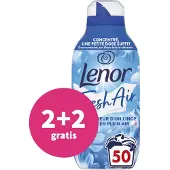 Lenor 2+2 gratis: Wasverzachter Fresh Air Ochtendfris 50 Wasbeurten 700 ml