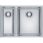 Franke MRX160R1 spoelbak Maris - roestvrij staal - 1,5 spoelbakken - 595 x 440 mm