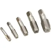 HBM 5 stuks schroefdraadgaten voor buizen, HBM