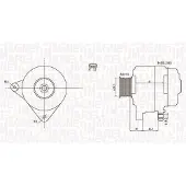 MAGNETI MARELLI 063731972010 Dynamo / Alternator