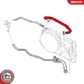 ESEN SKV 24SKV318 Radiateurslang