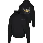 Mister tee Sweatshirt 'NY Taxi' geel / grijs / zwart / wit