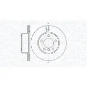 MAGNETI MARELLI 361302040781 Remschijf