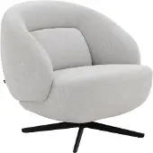 Goossens Fauteuil Saar - Stof - Beige