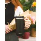 Qwetch Isolatiemok RVS met handvat | Maat 600 ml