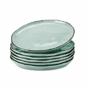 Loberon Bord set van 6 Biarré