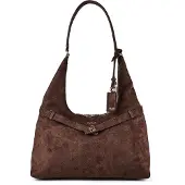 GUESS Dames Schoudertassen Ella Hobo - Bruin - Maat ONESIZE