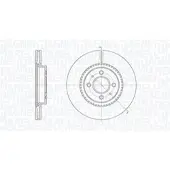 MAGNETI MARELLI 361302040807 Remschijf